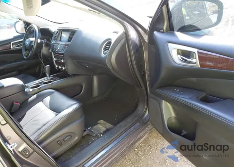 2015 Nissan Pathfinder Sl z USA, uszkodzony, nr VIN 5N1AR2MN4FC624401